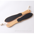 Foot File Double Sided foot spa pedicure wood foot file Manufactory